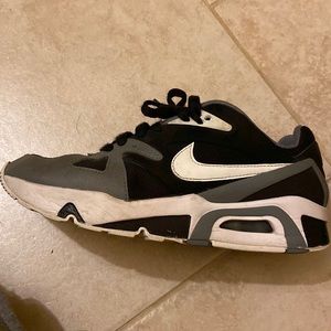 Nike black-grey air structure sneaker